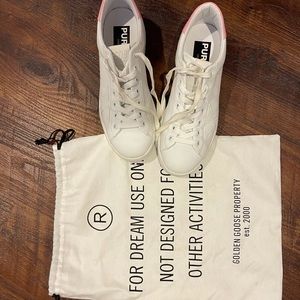 Golden goose purestar low top sneaker